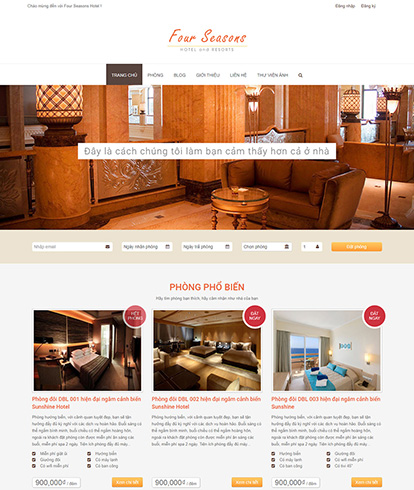 Website Khách Sạn