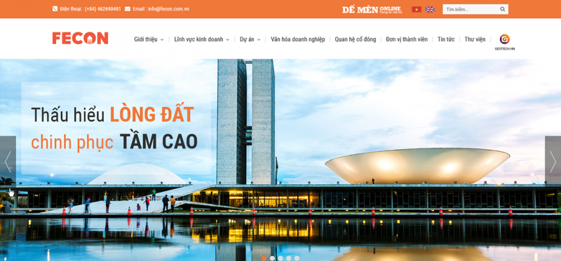 Thiết kế web Tập đoàn